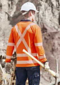 RailGuard X-Back Hi-Vis Polo