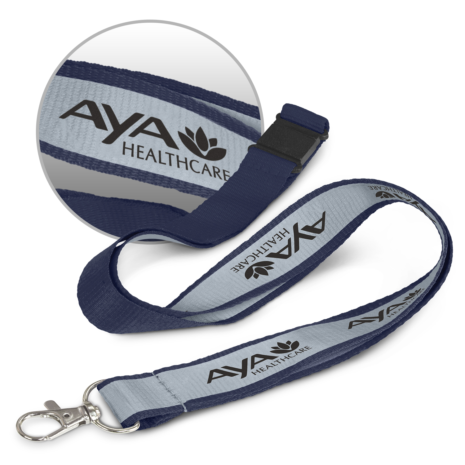 Blue Lanyard