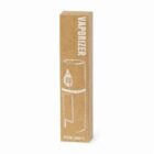 Brown rectangular cardboard box labeled Vaporizer with a white illustration.