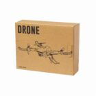 Brown box with black drone illustration and DRONE text.