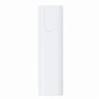 A white cylindrical spray bottle on a plain white background.