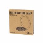 Cardboard box labeled Multifunction Lamp with illustration of lamp and charger.