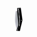 Black and white shaving razor on a white background.
