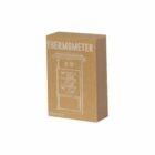 Brown box labeled Thermometer with a sketch of a thermometer on it.