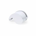 A white folding pocket magnifier labeled 30X.