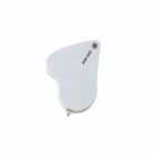 White, ergonomically shaped device with a screw and the text 01-X-COX.
