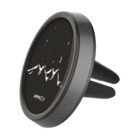 Car vent phone mount with a mountain and night sky design.