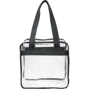 Hooray! Game Day Clear Zippered Safety Totes 15L