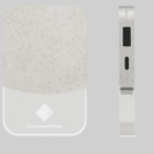 White compact reflective card reader with a side view, Commonwealth Bank logo visible.