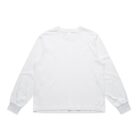 White long-sleeve shirt on plain background.