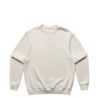 Cream-colored crewneck sweatshirt on a plain white background.