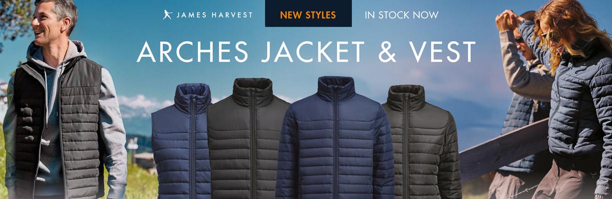 Banner for workwear jackets