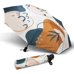 Branded Compact Umbrella in Full Colour