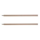 Two unsharpened wooden pencils lying parallel on a white background.