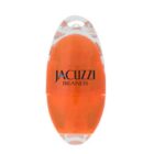 Orange and clear oval-shaped item with Jacuzzi Brands text on the front.