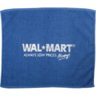 Blue towel with WAL*MART Always Low Prices. Always. in white text.