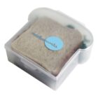 Sandwich in a transparent box with a creativworks sticker on the lid.