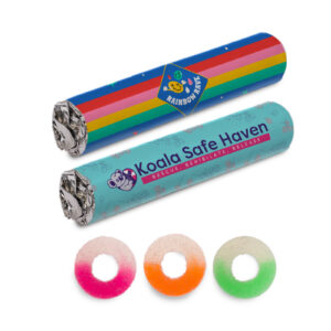 2 Tubes of custom printed promotional lollies