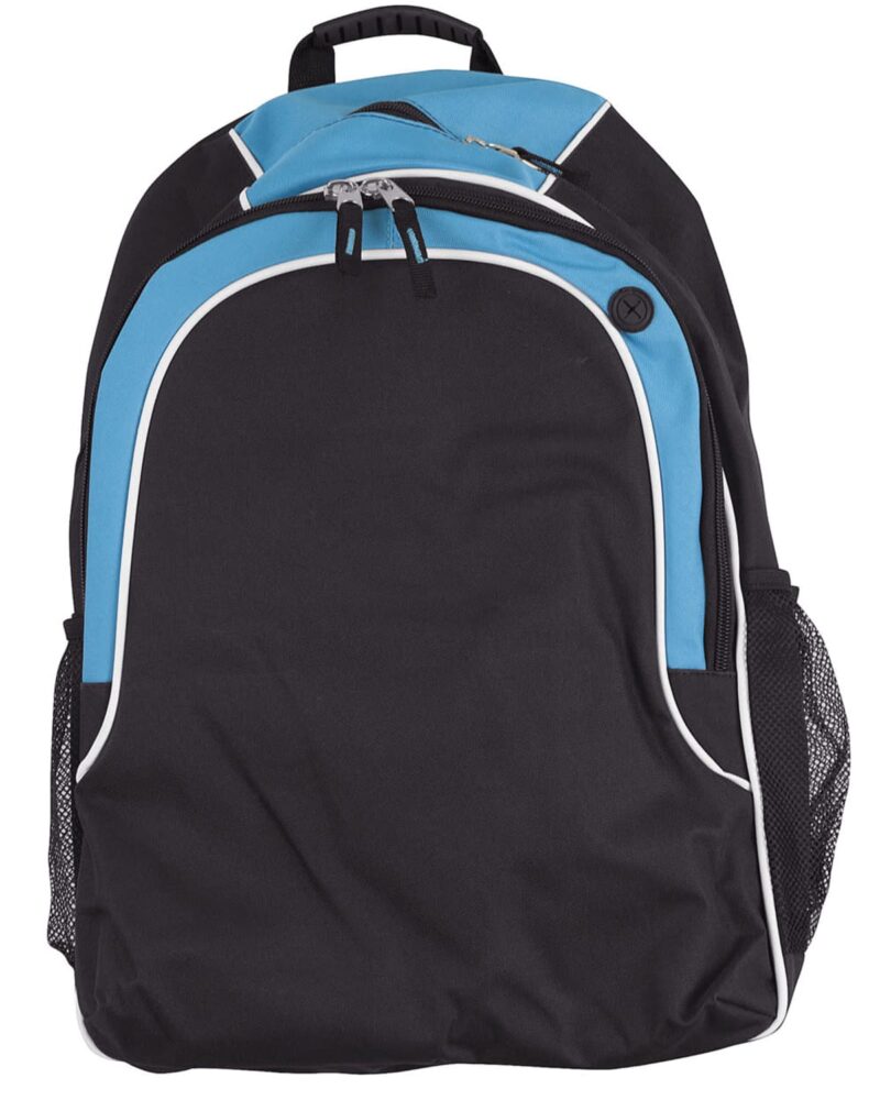 Black-white-aqua-blue