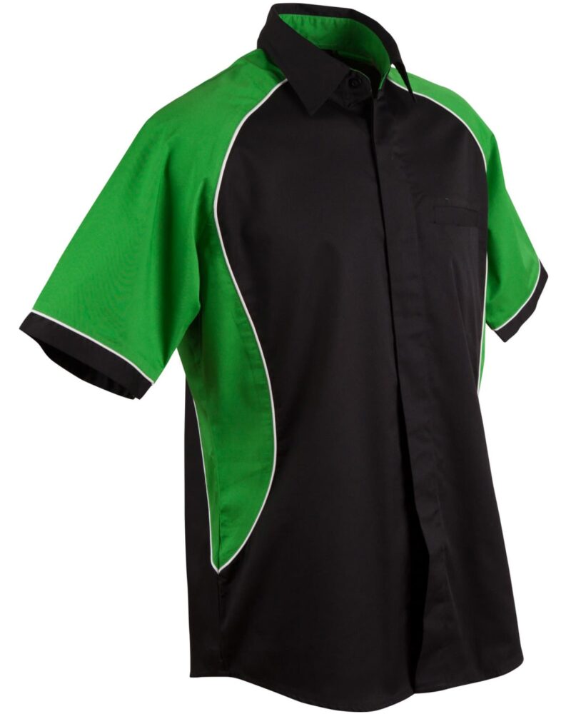 Black-white-green