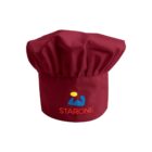 Red chefs hat with a colorful logo and STARONE text.