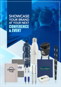 Conference products for promotions include essential items for brand showcasing at conferences, such as bottles, notebooks, pens, and lanyards.