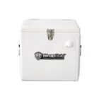 White cooler with WrapStyle Premium Car Styling logo and a silver latch.