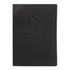 Black notebook with embossed SAGE EXECUTIVE GROUP and a circular logo on the cover.