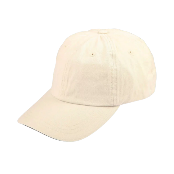 A Polo Sandwich Cap, plain beige with a sandwich brim on a white background.
