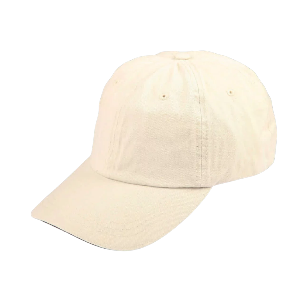 A Polo Sandwich Cap, plain beige with a sandwich brim on a white background.