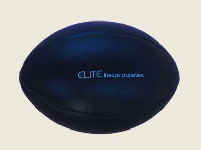 branded sports stress balls with logo.