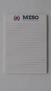 MESO- tear away notepads
