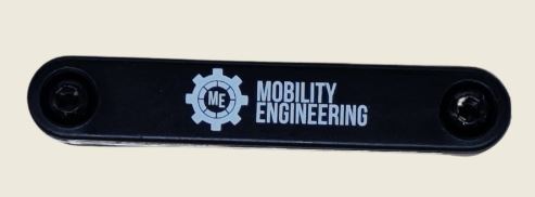 branded tool kit with logo on it.