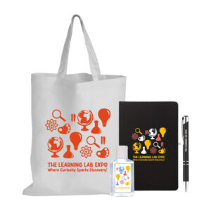 Promotional Tradeshow pack | tote bag, notebook, pen