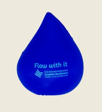 branded unique stressball with logo.