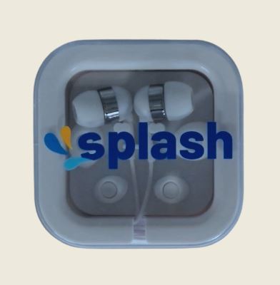 branded wireless earphone.
