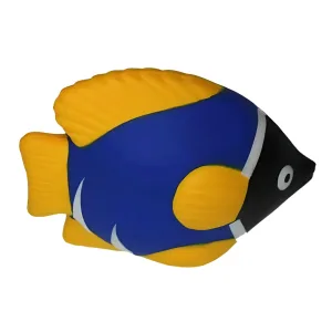 Stress Shaped Fish Blue