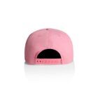 Pink baseball cap with adjustable strap, shown from the back on a white background.