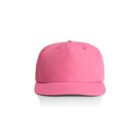 A plain pink baseball cap on a white background.