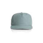 Light blue baseball cap on a white background, viewed from the front.