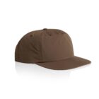 Brown baseball cap on a white background, shown at a slight angle.