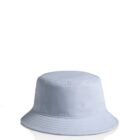 Light blue bucket hat on a white background.