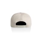 Beige baseball cap shown from the back with adjustable snap closure.