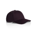 A plain black baseball cap on a white background.