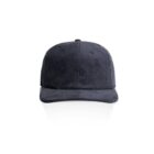 Dark corduroy baseball cap with a curved bill, shown on a white background.