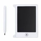 White digital writing tablet with stylus.