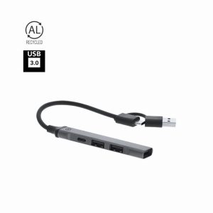 Recycled Aluminum Usb Hubs
