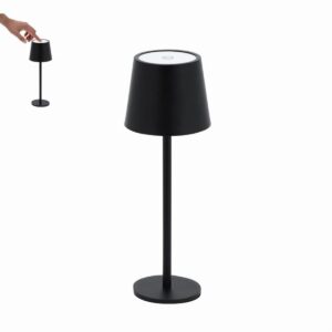 Stylish Black-Chrome Lamps