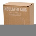 Brown box labeled Insulated Mug with a mug outline.