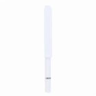 A white electronic cigarette on a plain white background.